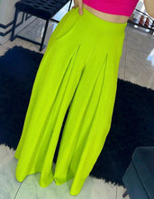 Pantalon Palazzo Shine Lime
