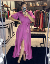 Vestido Impression Magenta