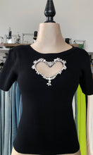 Blusa Corazon Negro
