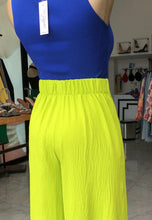 Pantalon Palazzo Shine Lime