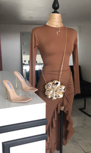 Vestido Cleo Marron