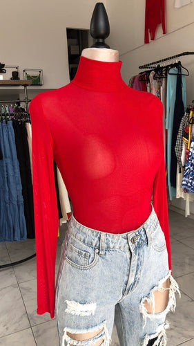 Bodysuit Love Rojo