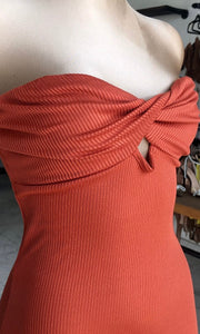 Vestido Tootsie Roll Marrón