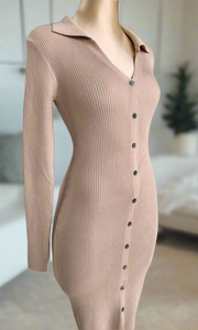 Vestido Mrs. Beige