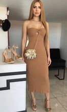 Vestido Tootsie Roll Khaki
