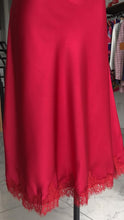 Falda Silky Rojo
