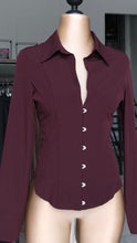 Blusa Corset Tinto