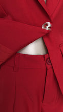 Conjunto Chica de Humo Rojo
