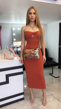 Vestido Tootsie Roll Marrón