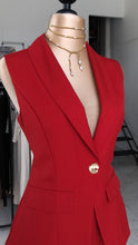 Conjunto Chica de Humo Rojo