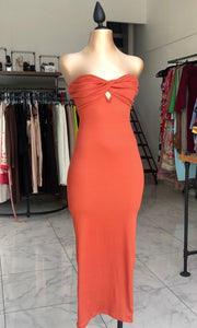 Vestido Tootsie Roll Marrón