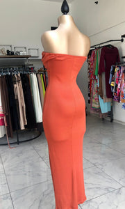 Vestido Tootsie Roll Marrón