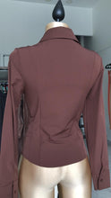 Blusa Corset Marron