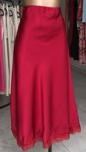 Falda Silky Rojo