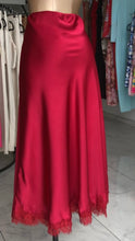 Falda Silky Rojo