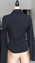 Blusa Corset Negro