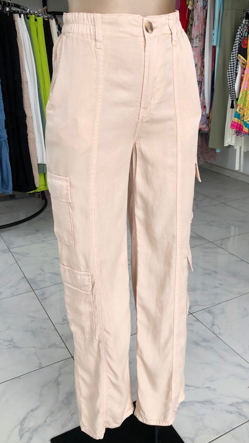 Pantalon Cargo Perfect Beige