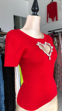 Blusa Corazon Rojo