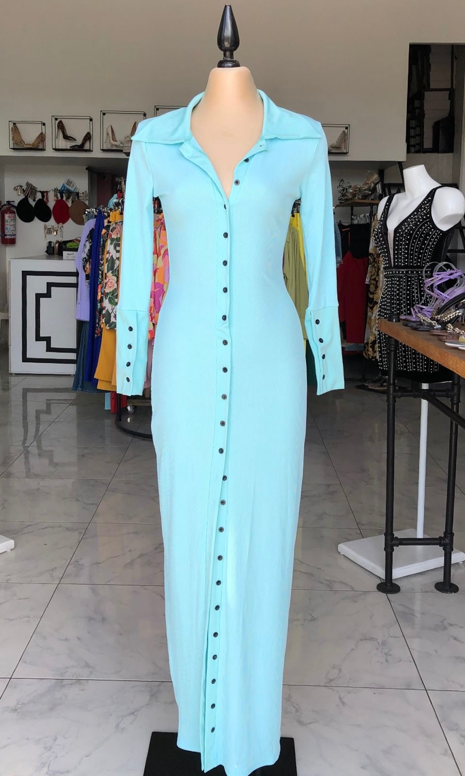 Vestido Catrina Azul