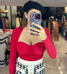 Blusa Maddy Rojo