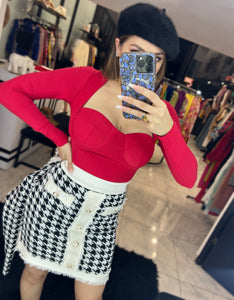 Blusa Maddy Rojo