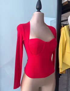 Blusa Maddy Rojo