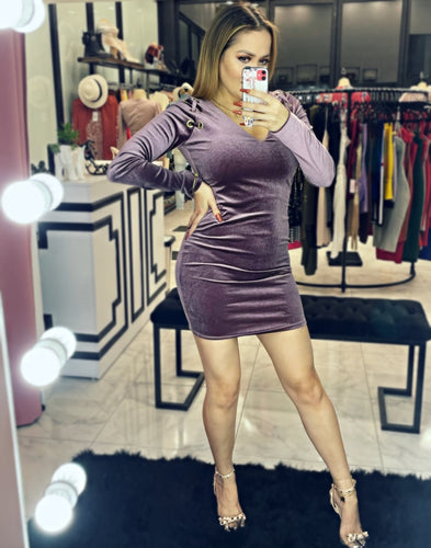 Vestido velvetine