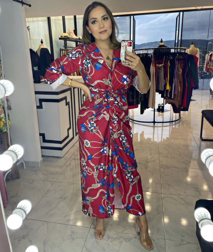 Vestido Dimensión Rojo